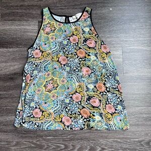 LOFT Women’s Small Paisley tank top